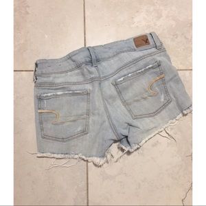 American Eagle Midi Jean Shorts